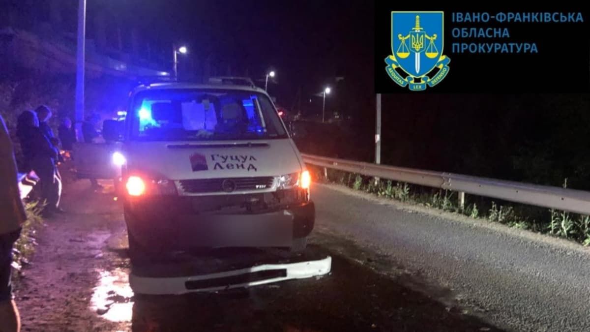 На Надвірнянщині взяли під варту водія, який скоїв три ДТП
