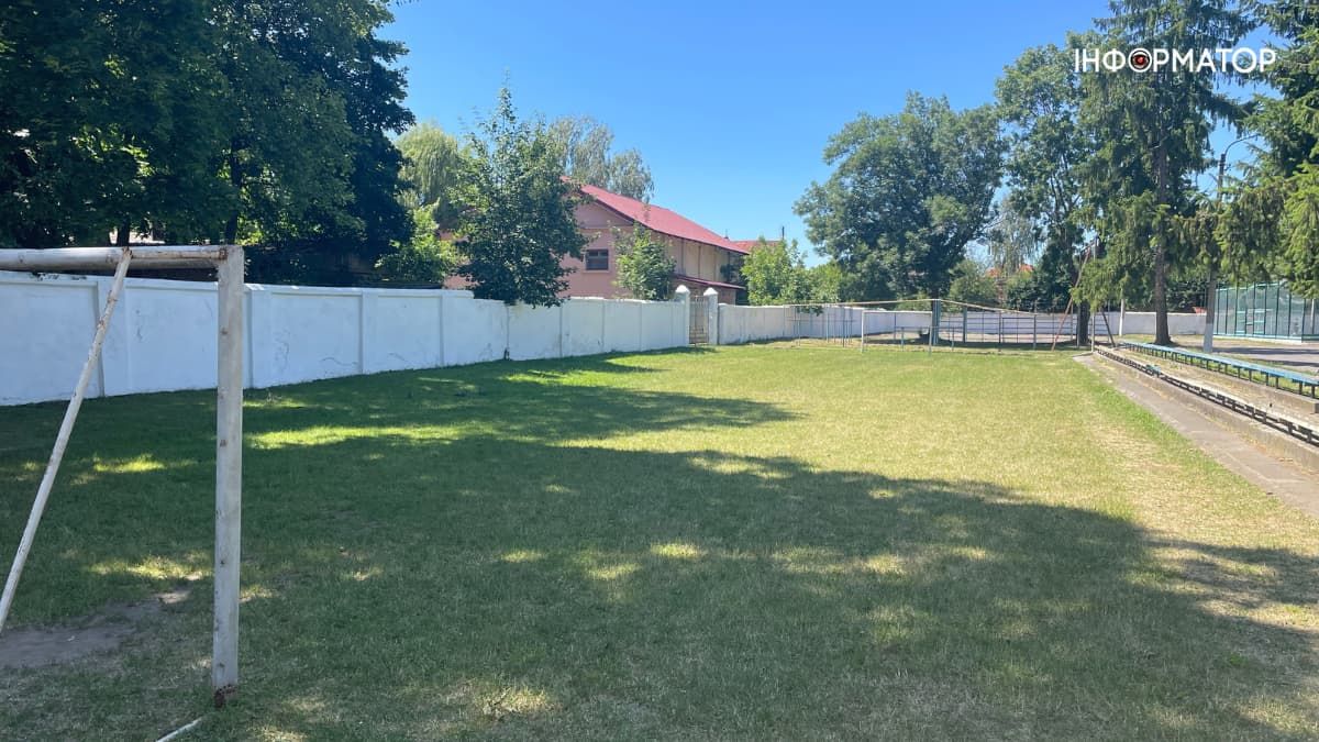 Поле для мініфутболу на території Коломийської КДЮСШ