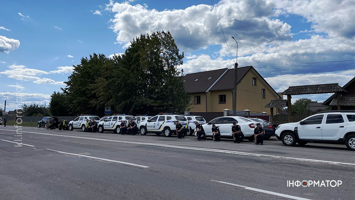 У Коломиї "на щиті" зустріли капітана поліції Ігоря Мартинюка 1