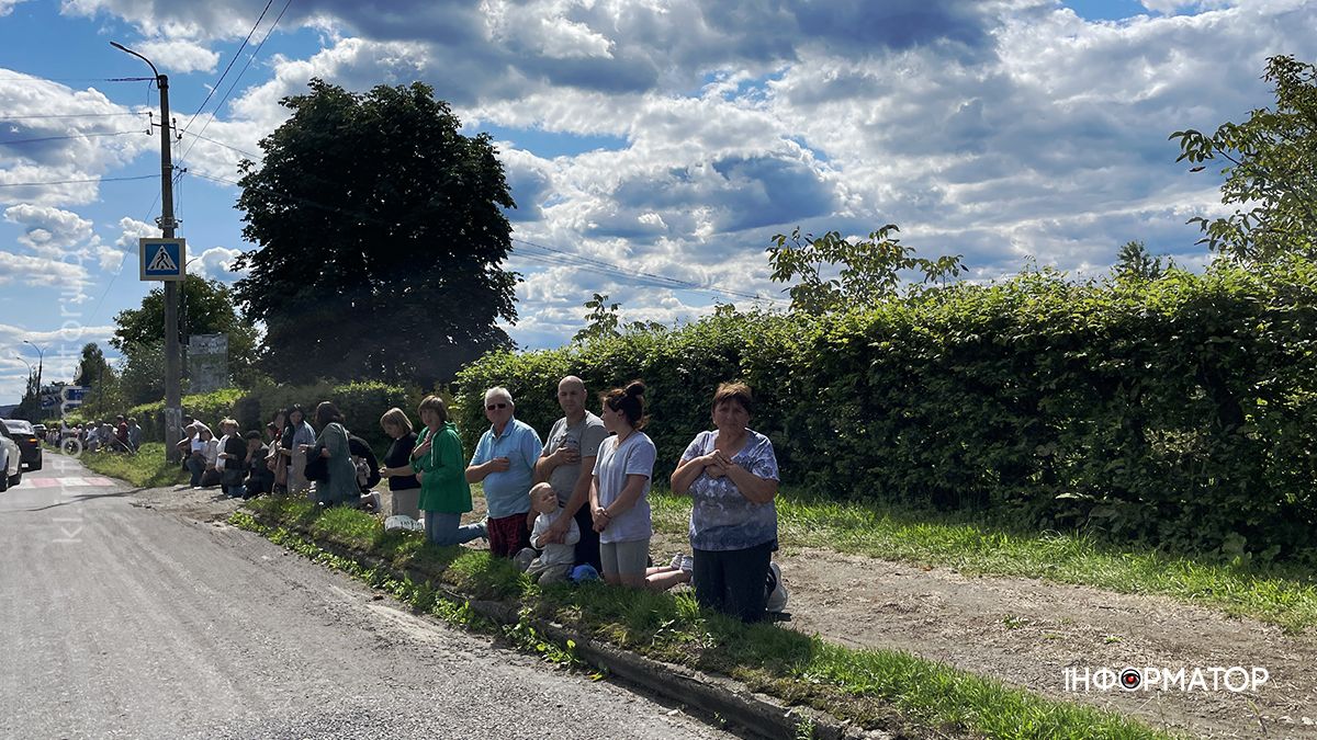 У Коломиї "на щиті" зустріли капітана поліції Ігоря Мартинюка 6