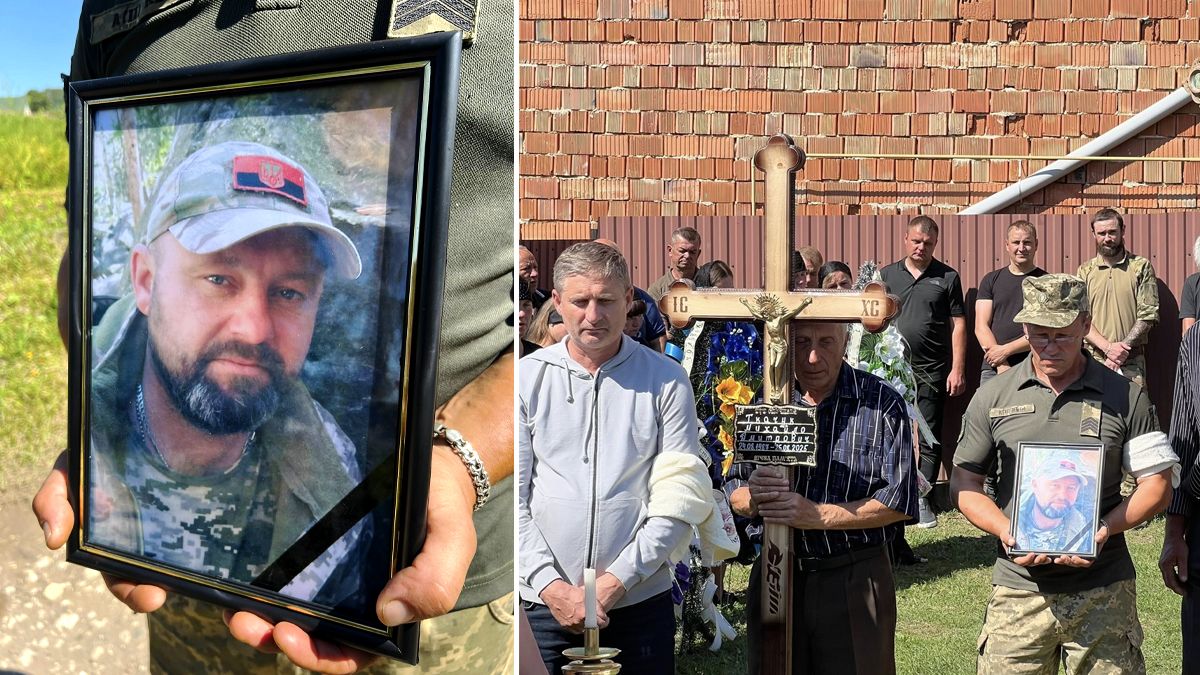 На Городенківщині в останню дорогу провели захисника Михайла Ткачука