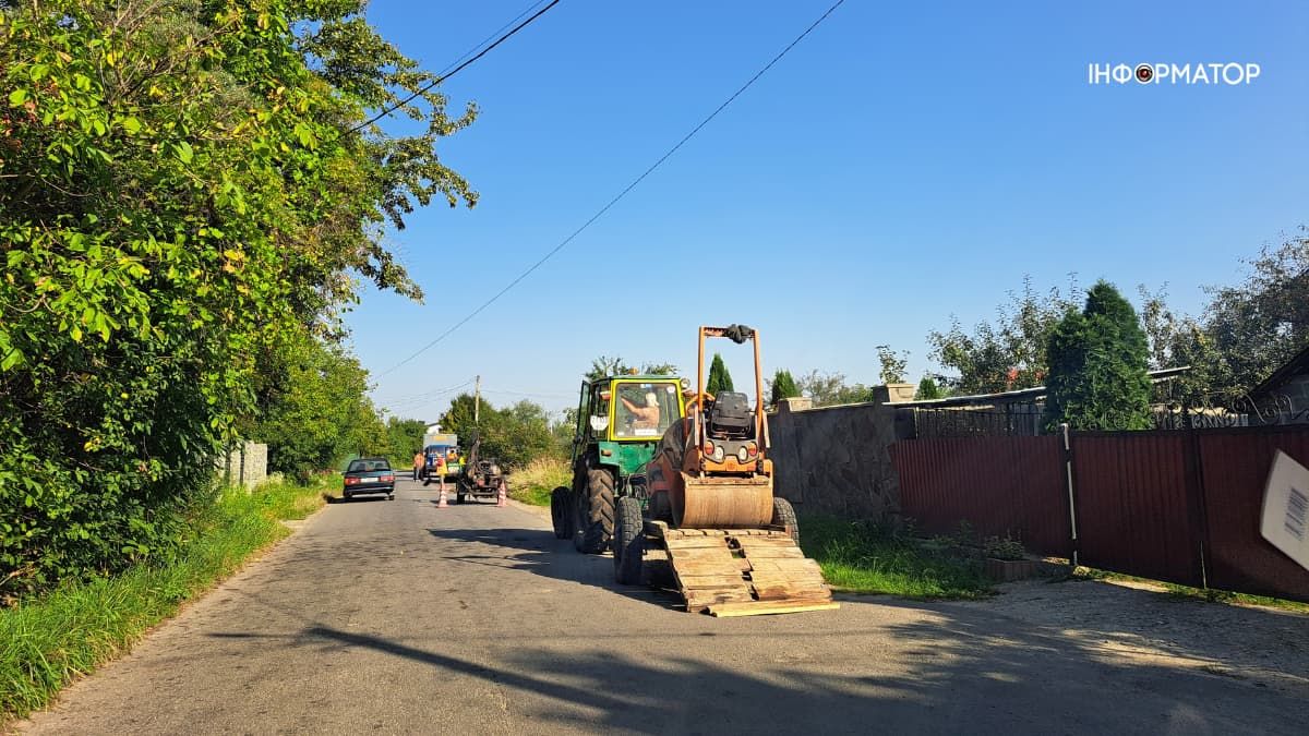 На двох вулицях у Коломиї триває ремонт дорожнього покриття