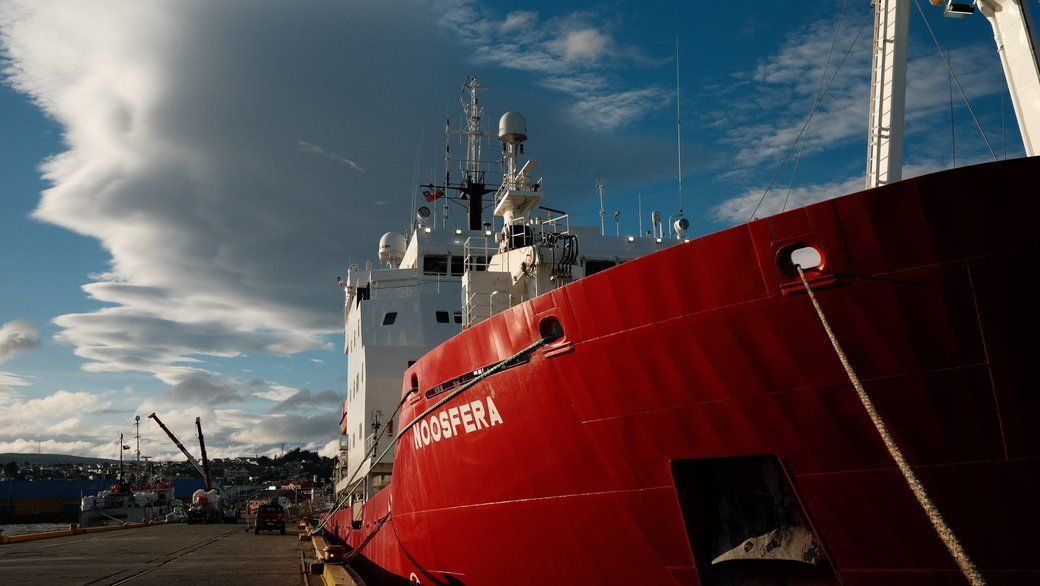 Український криголам "Ноосфера". Фото: Суспільне Культура Український криголам "Ноосфера". Фото: Суспільне Культура