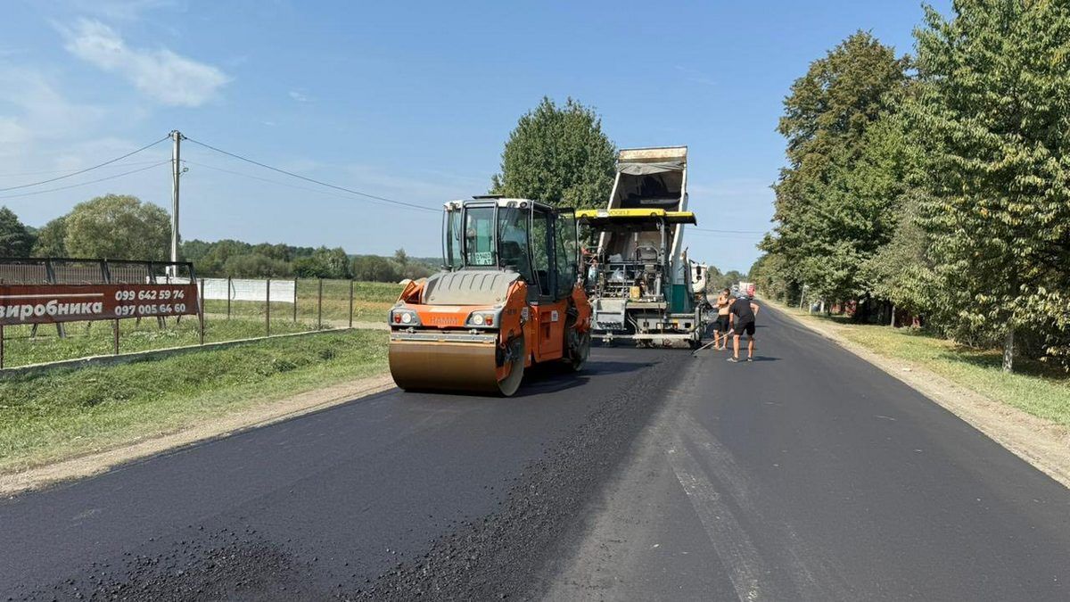 Які дороги ремонтують на Прикарпатті цього тижня 1