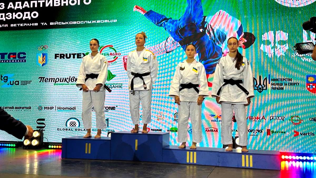 У перший день чемпіонату України з дзюдо спортсменки з Надвірної здобули нагороди 1