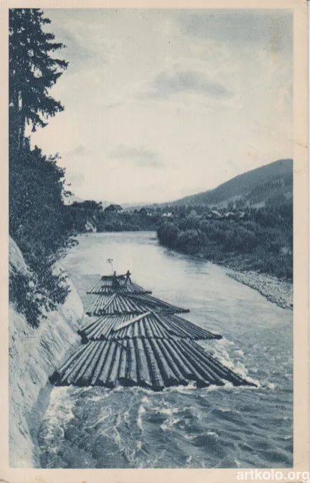 Сплав Черемошем біля Ільків. Фото: ArtKolo