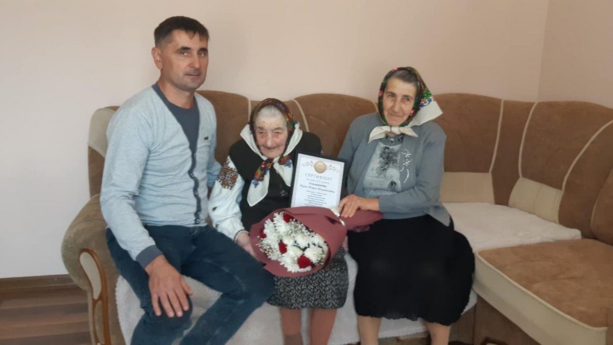Мешканка Коломийщини Марія Муль відзначила 100-літній ювілей 1