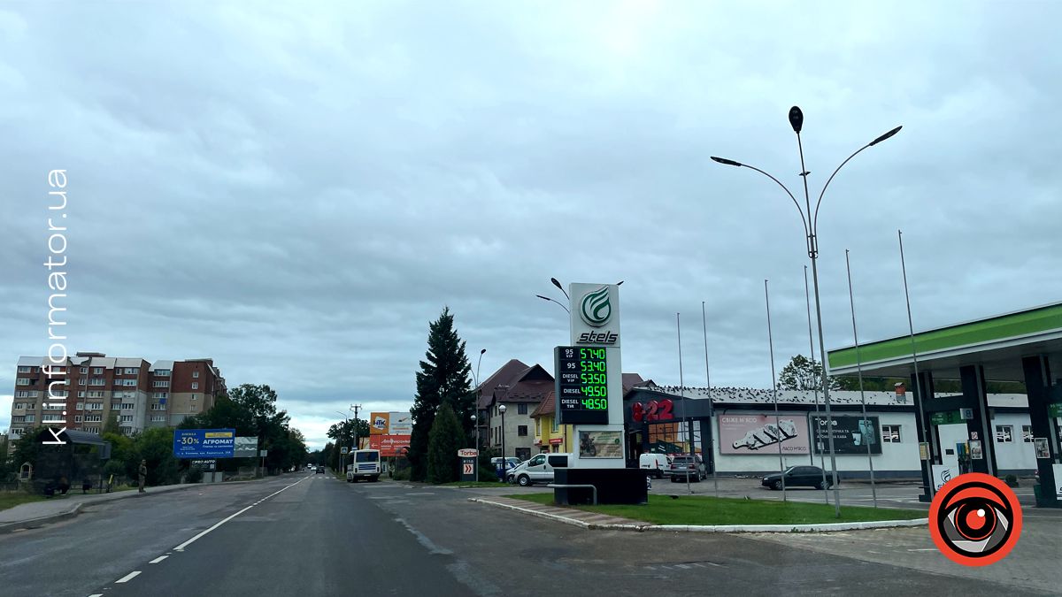 Актуальні вартість пального на АЗС Коломиї 19 вересня 2