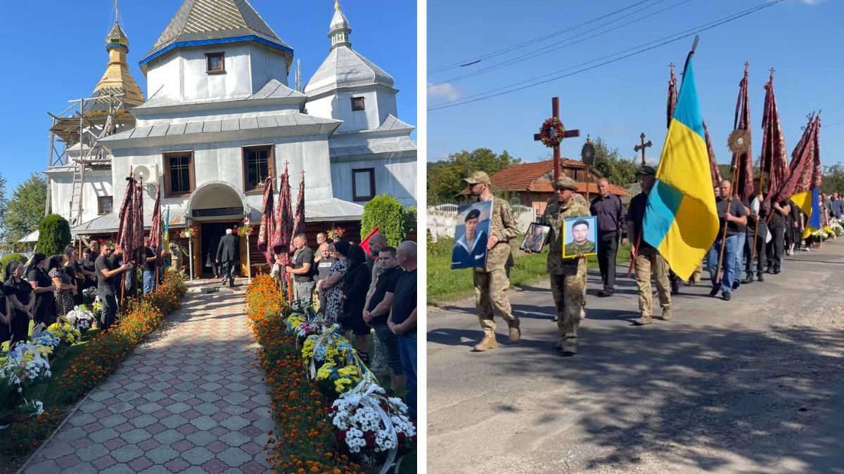 Нижньовербізька громада провела на вічний спочинок воїна Миколу Гоянюка 1