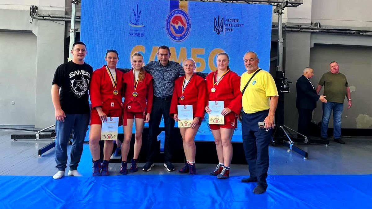 Надвірнянські спортсмени здобули призові місця на Кубку України з боротьби самбо 1