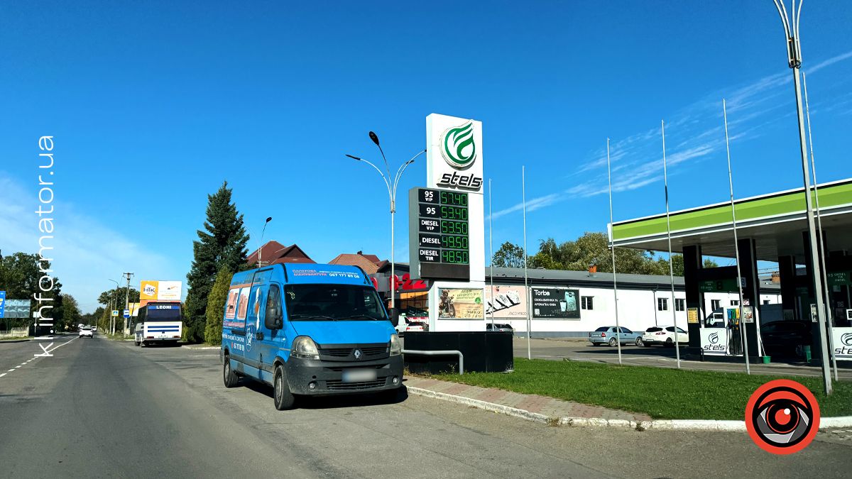 Актуальні вартість пального на АЗС Коломиї 26 вересня 6