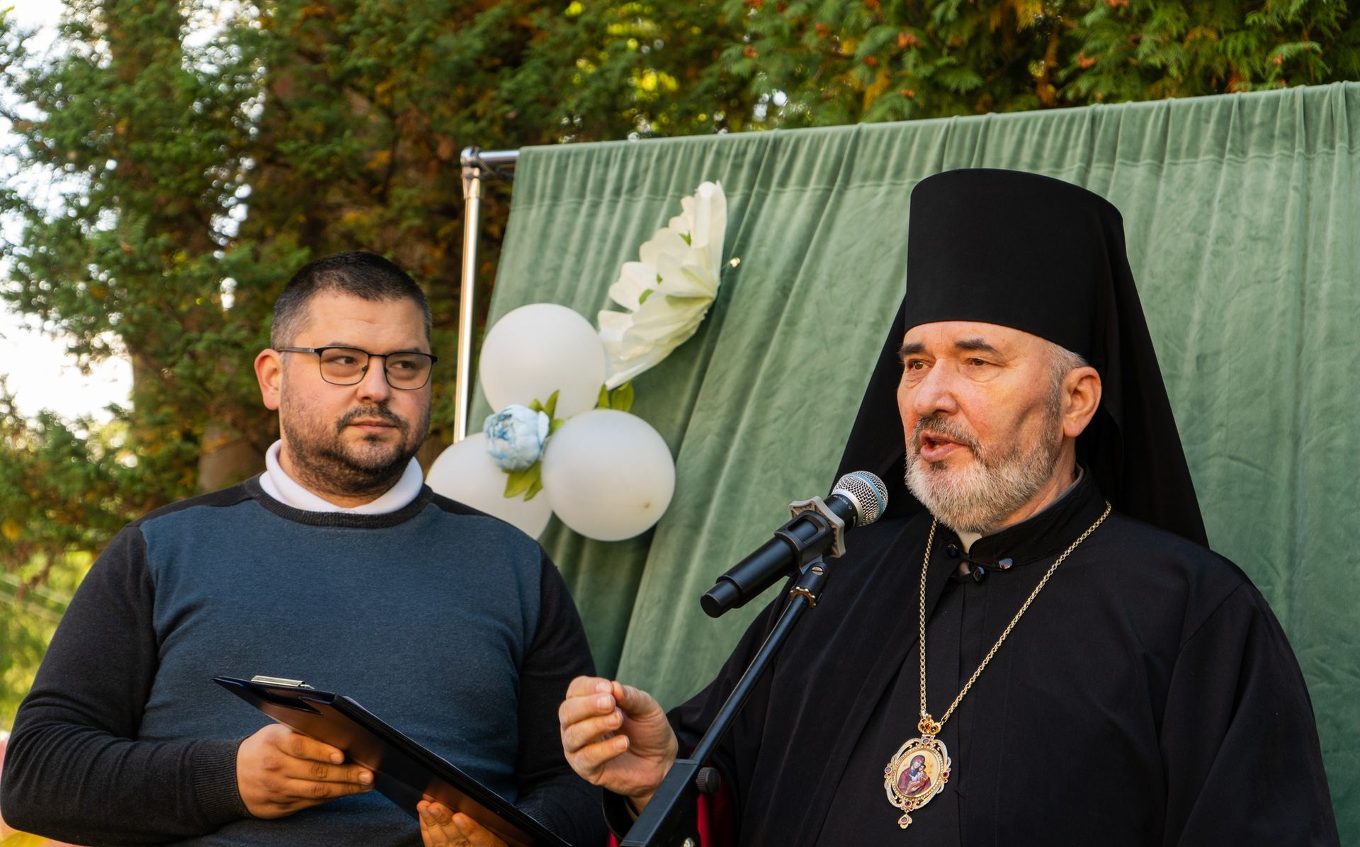 Виступ Преосвященного владики Василія Івасюка. Фото: Коломийська єпархія УГКЦ