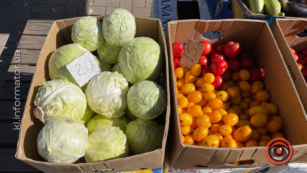 Ціни на сезонні овочі та фрукти на оптовому ринку Коломиї 2