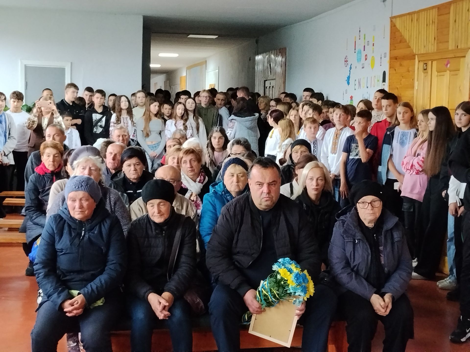 У Косові відкрили меморіальну дошку полеглому захиснику Юрію Сайнюку 1