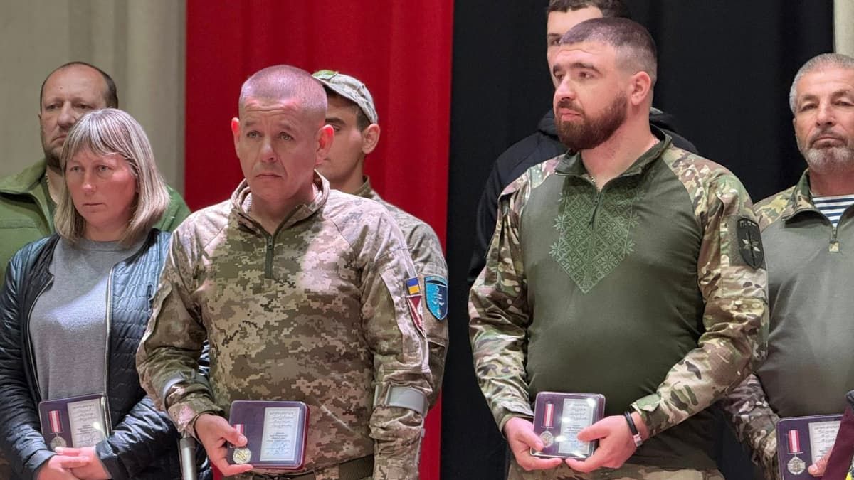 Воїнів з Коломийщини відзначили медалями "Лицар бойового чину"