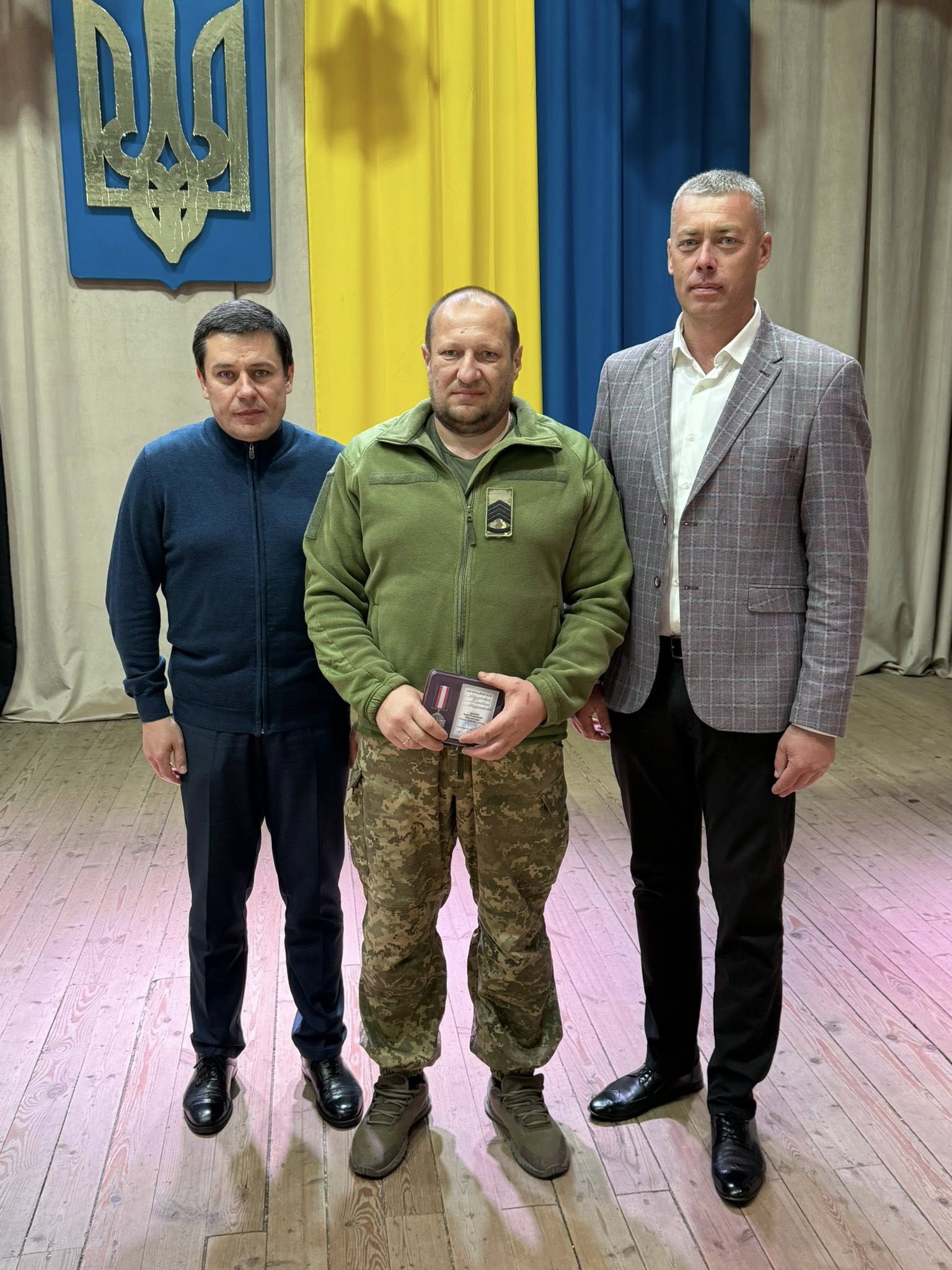 Воїнів з Коломийщини відзначили медалями "Лицар бойового чину" 9