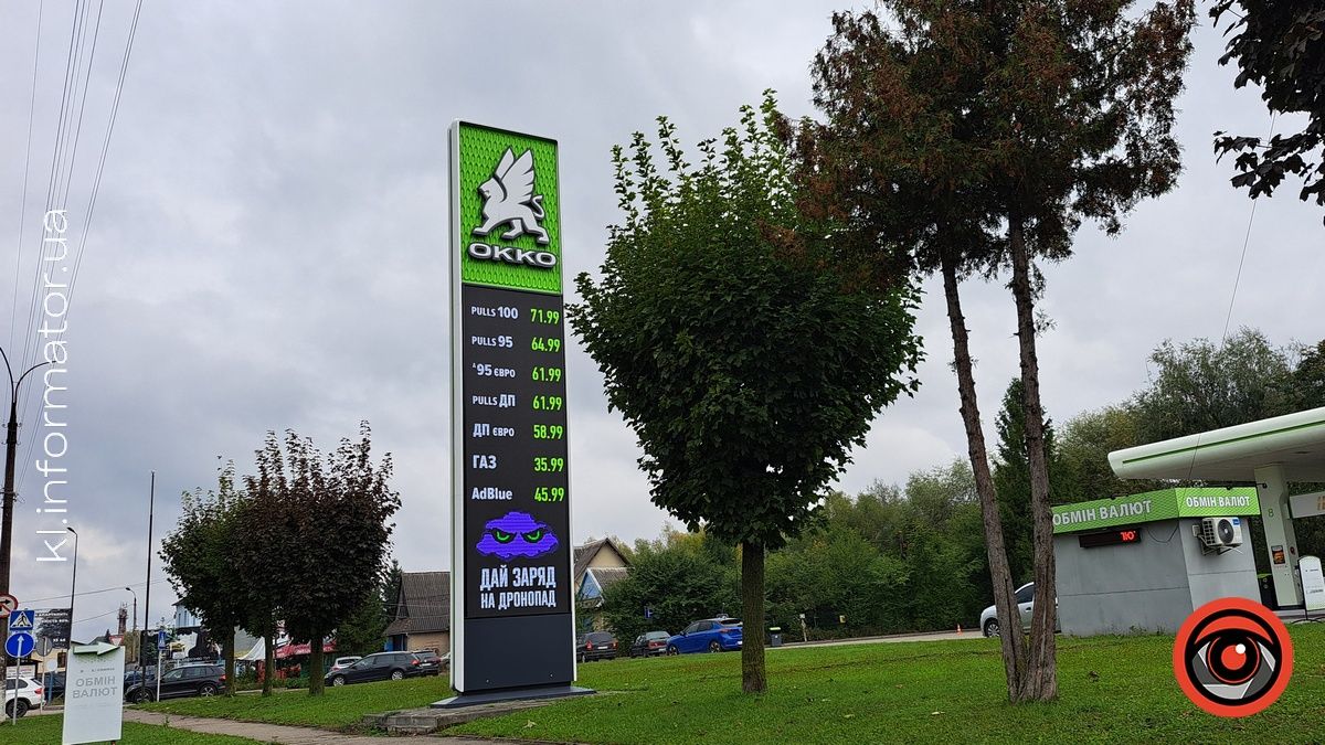 Актуальні ціни на АЗС у Коломиї 3 жовтня 2