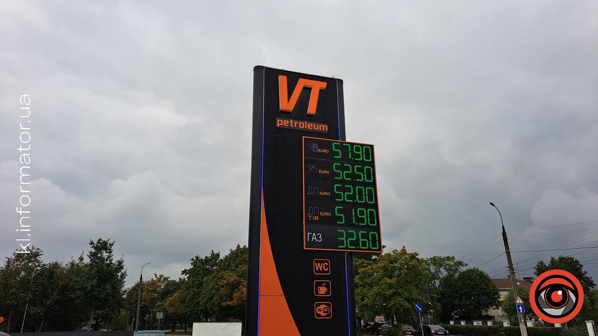 Актуальні ціни на АЗС у Коломиї 3 жовтня 1