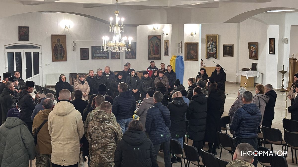 У Коломиї попрощались з полеглим захисником Любомиром Маріном 1