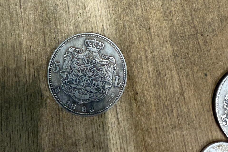 Виявлені старовинні монети. Фото: ДПСУ