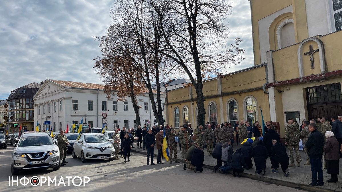 "На щиті" повернувся воїн Петро Глек з Коломийської громади 5