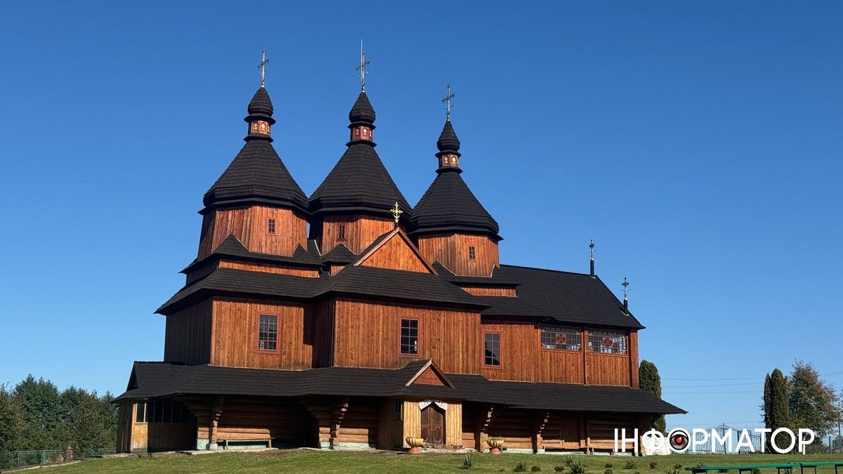Скарби Коломийщини: Церква Покрови Пресвятої Богородиці в селі П'ядики. ВІДЕО 8