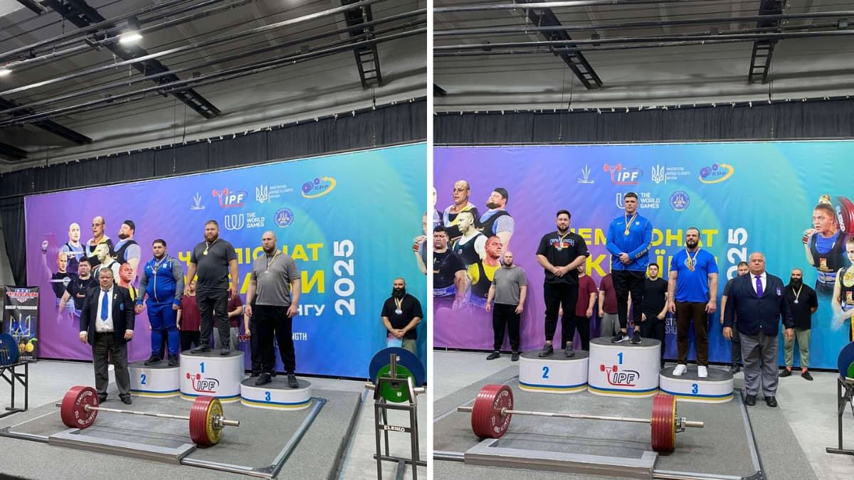 Коломийські спортсмени стали призерами Чемпіонату України з пауерліфтингу