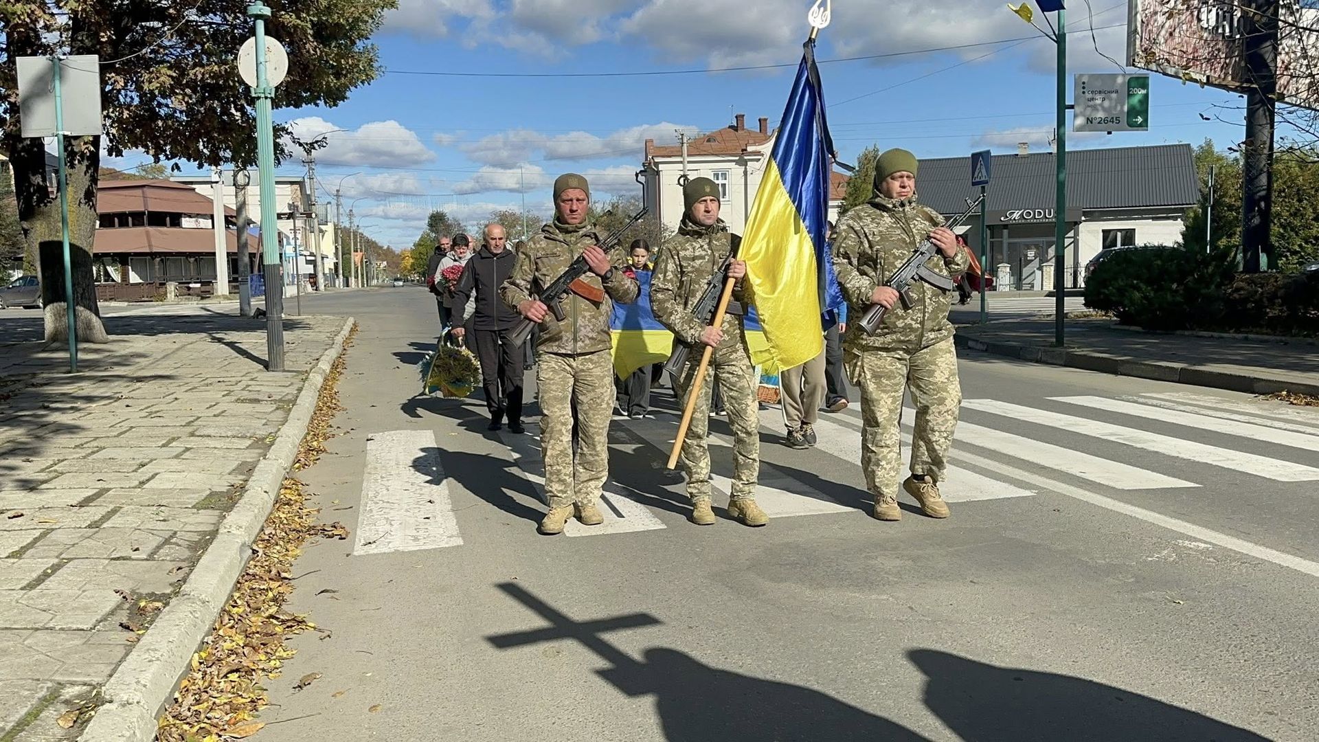 У Надвірній попрощались із загиблим Героєм Євгеном Куриляком 4