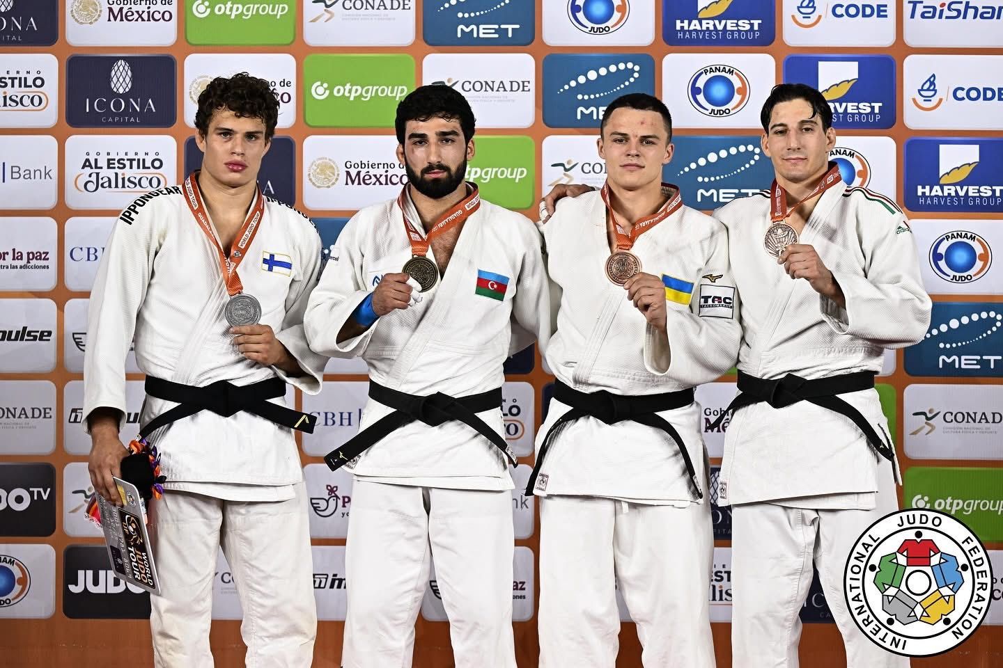 Дзюдоїст з Надвірнянщини Михайло Свідрак здобув бронзу турнірі в Мексиці 1