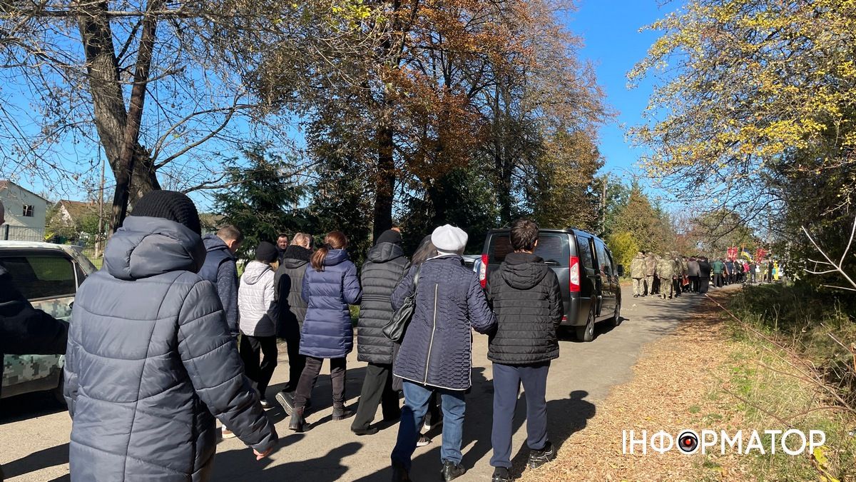 П'ядики прощалися із захисником Юрієм Мокрицьким 13