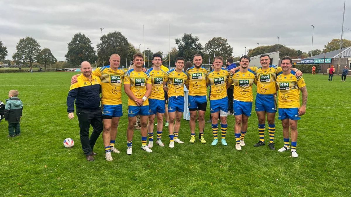 Двоє спортсменів з Прикарпаття зіграли за збірну України з регбіліг 1