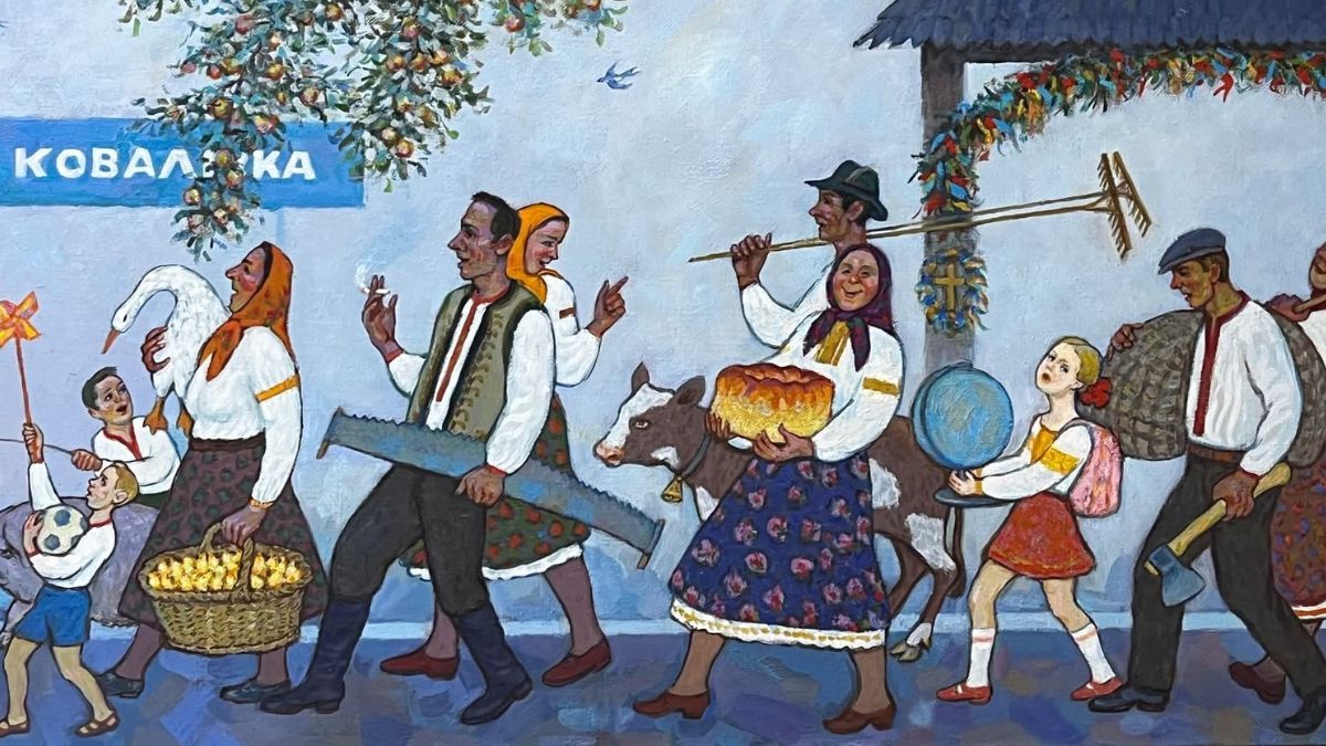 Три брати — одне натхнення до рідного краю: у Коломиї відбулася мистецька академія родини Лесюків 1