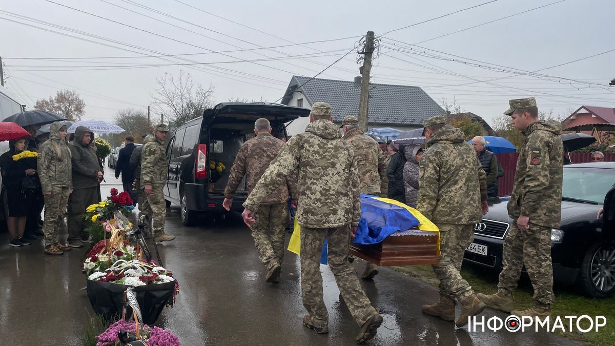 На Коломийщині провели в останню путь ветерана Олександра Жилака 8