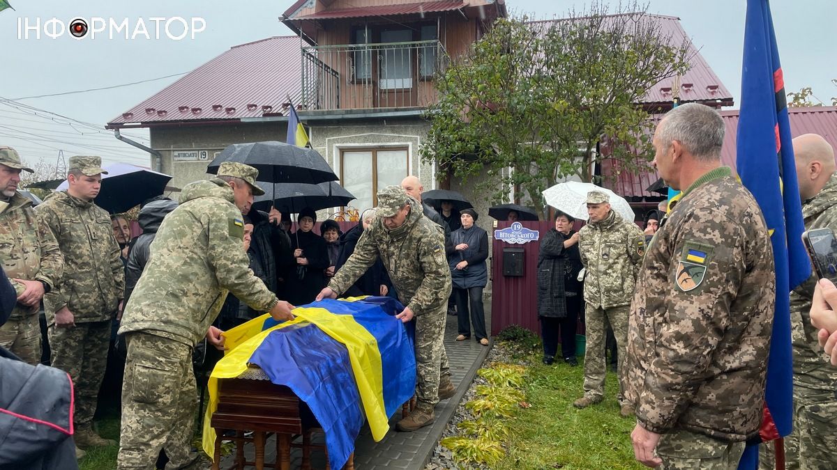 На Коломийщині провели в останню путь ветерана Олександра Жилака 6