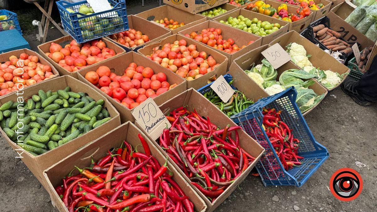 ціни на овочі