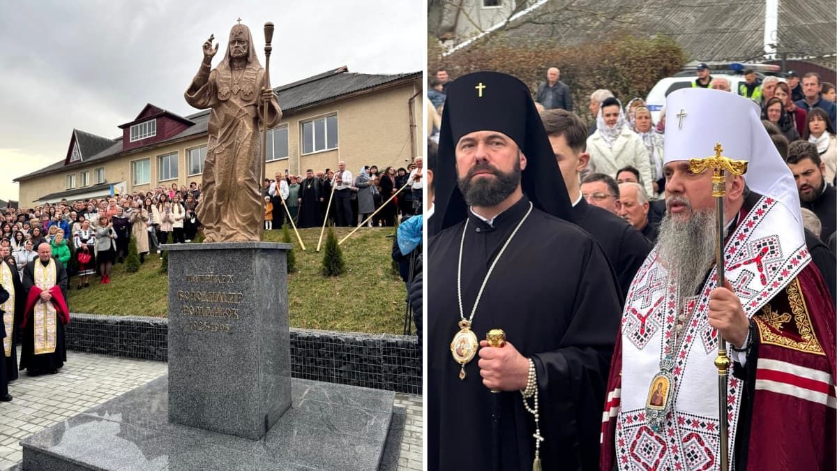 На Косівщині відкрили пам’ятник Святійшому Патріарху Володимиру Романюку