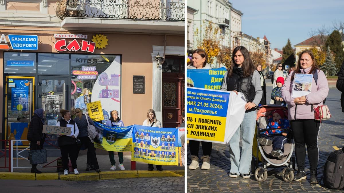 "Полон вбиває": у Коломиї відбулась акція-нагадування про військовополонених і зниклих безвісти захисників 3