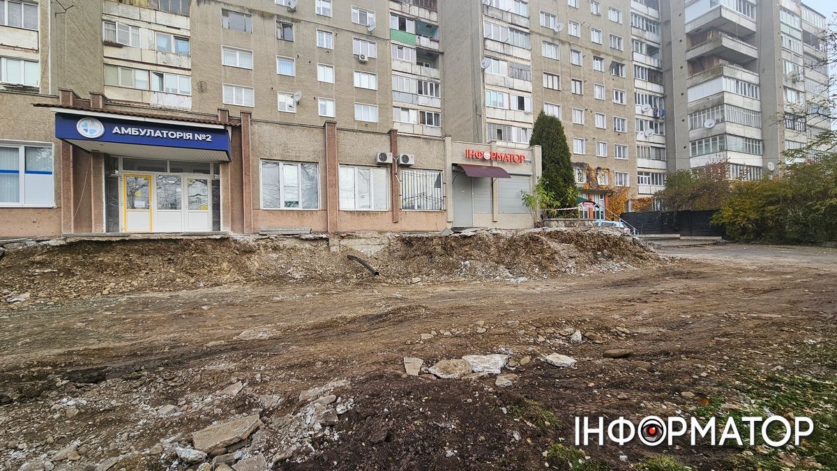 Хто, як і що будує біля 9-поверхівки на вул. Січових Стрільців, 23 у Коломиї 1