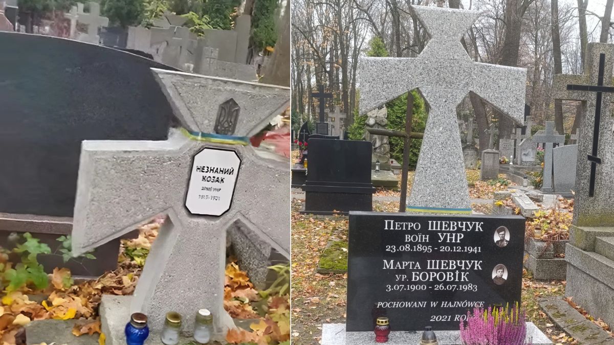 Прикарпатці відвідали місця поховання воїнів УНР в Польщі 1