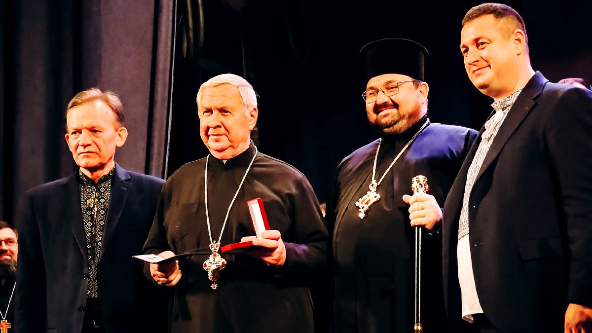 Отця Петра Чиборака нагородили «Медаллю за заслуги перед Коломийщиною» 1