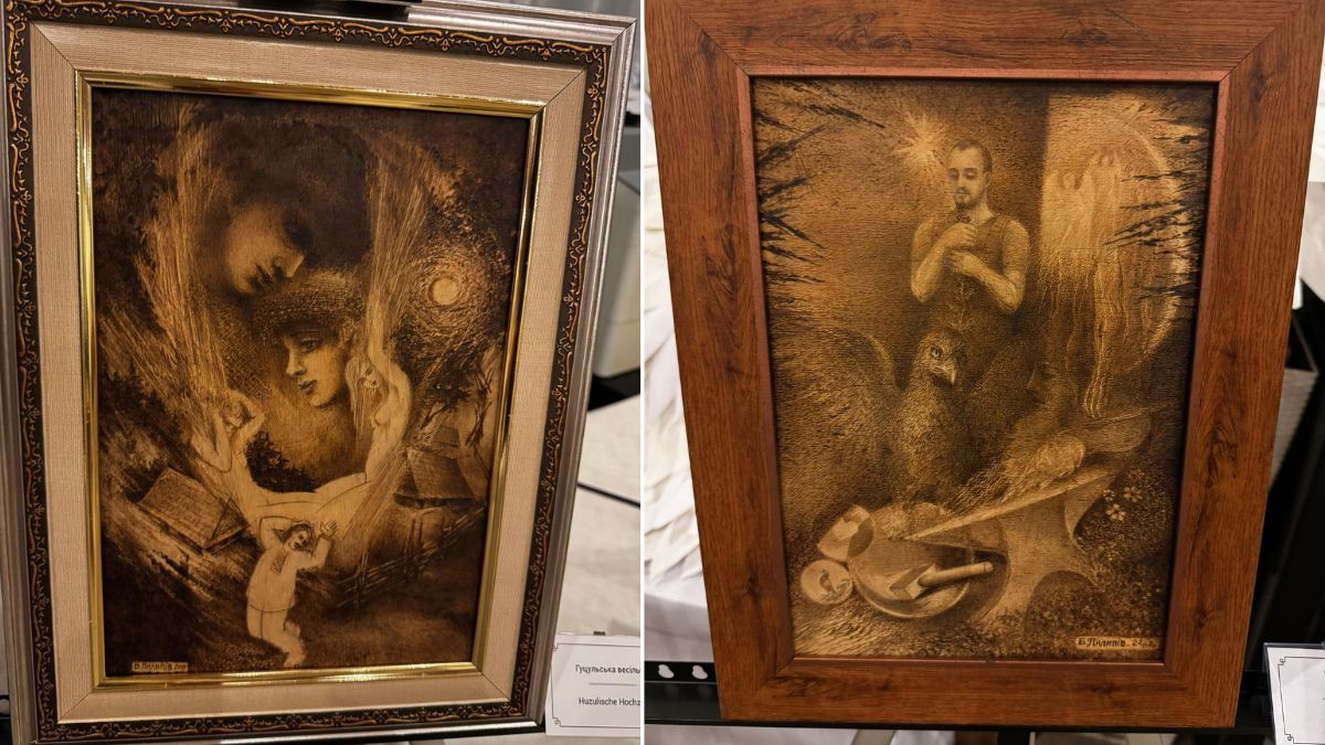 Митець із Прикарпаття Богдан Пилипів у Німеччині презентував благодійну виставку унікальних картин 1