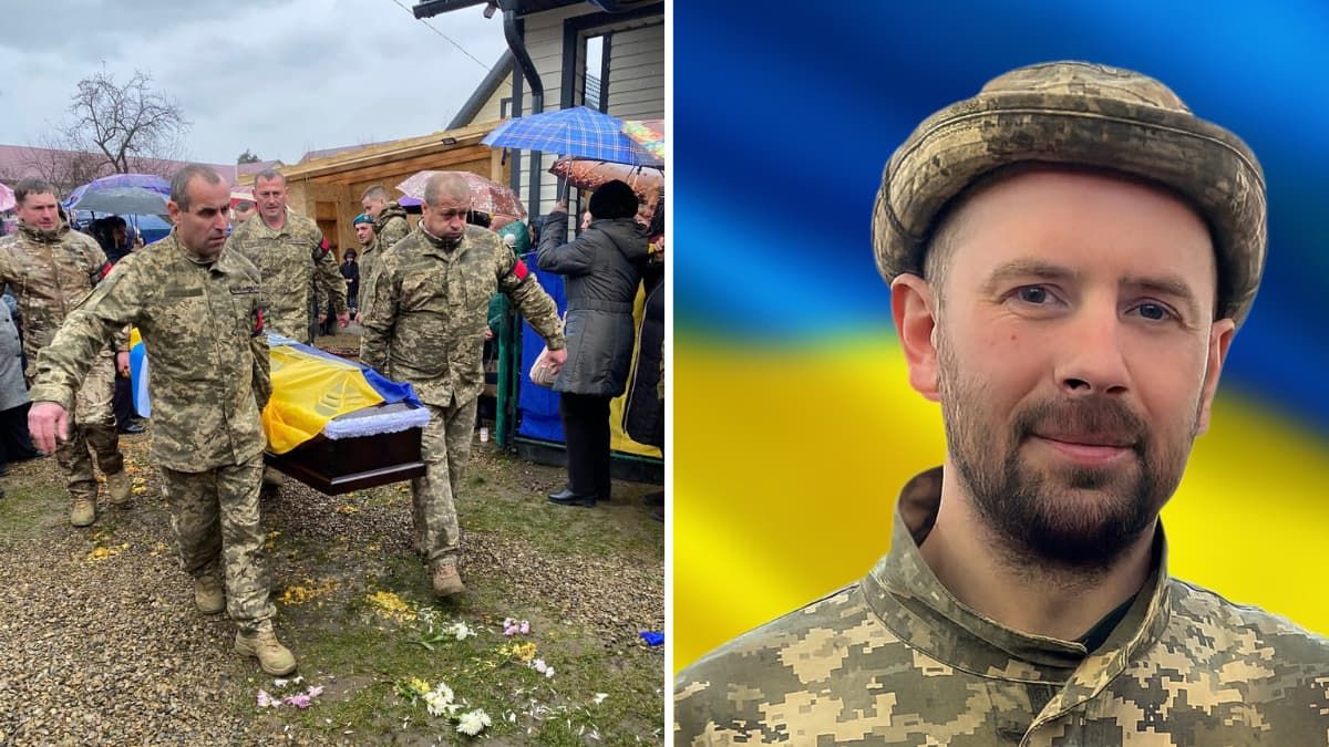 У Ланчинській громаді попрощались із загиблим захисником Володимиром Микитишиним