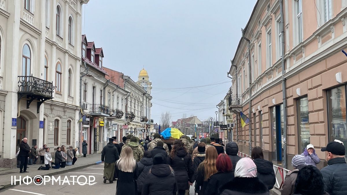 Коломия провела на вічний спочинок Дмитра Губанова 13