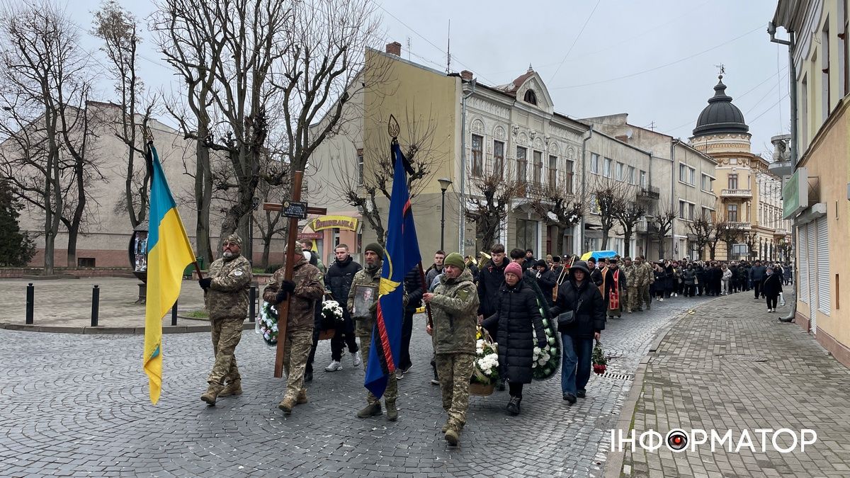 Коломия провела на вічний спочинок Дмитра Губанова 8