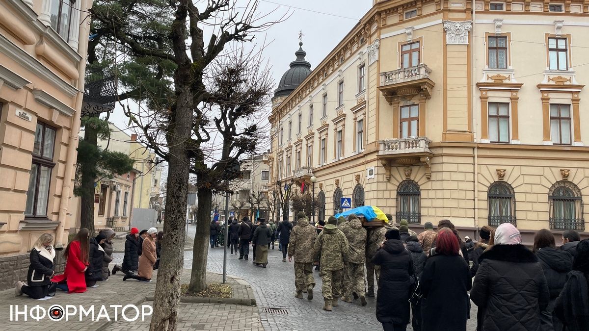 Коломия провела на вічний спочинок Дмитра Губанова 5