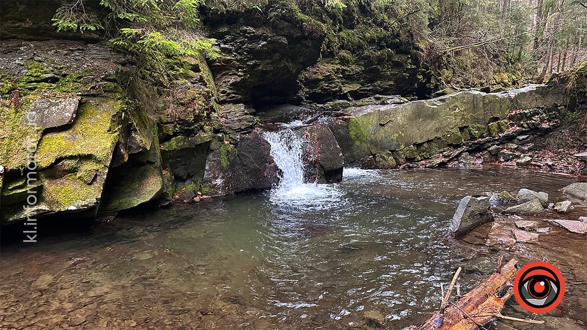 Похмурі гори та бурхливі водоспади: фоторепортаж майже зимового Яремче 1