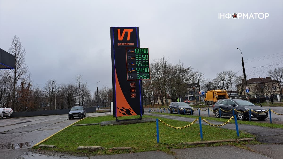 ціни на бензин