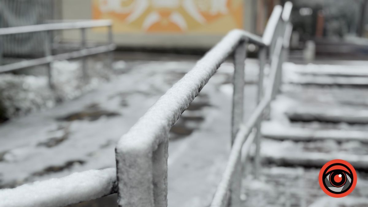 Перший сніг у Калуші: як засніжило Прикарпаття наприкінці осені 3