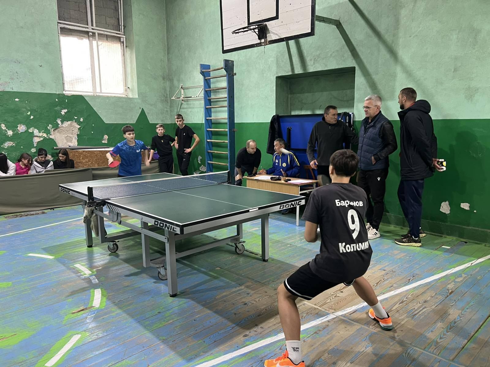 У Коломийській громаді провели турнір з настільного тенісу 6