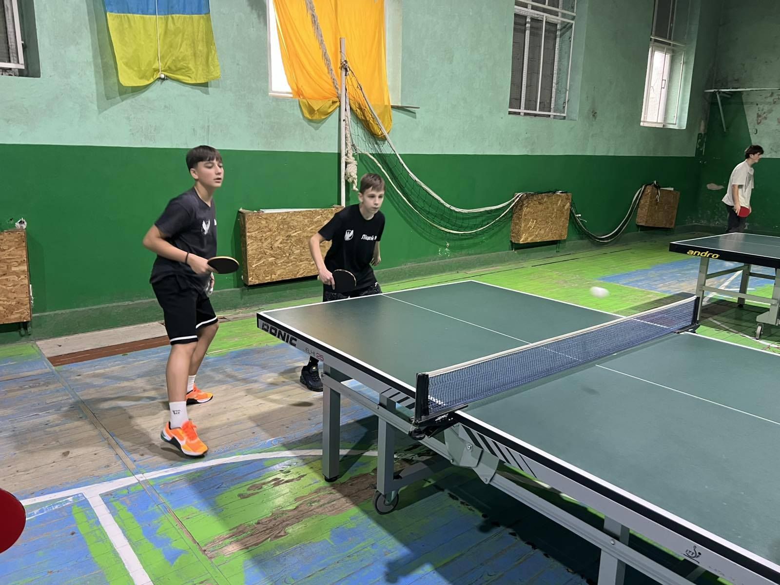 У Коломийській громаді провели турнір з настільного тенісу 5